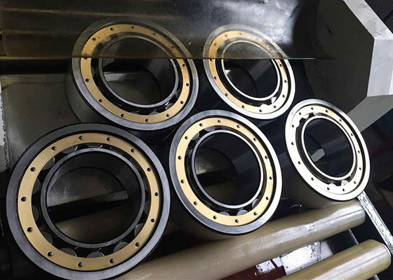 La rangée simple de roulement à rouleaux de précision de NJ2207E a scellé l'anneau intérieur démontable de trou droit cylindrique