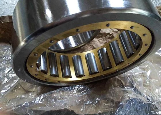 Anneau intérieur démontable NU1018M1 de cage de précision de rangée simple cylindrique en laiton de roulement à rouleaux